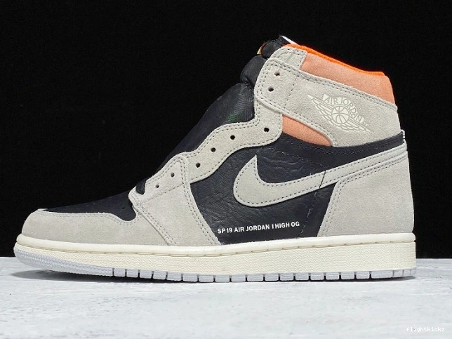 Neutral High Jordan Grey Air OG 555088-018 1 Retro 0903